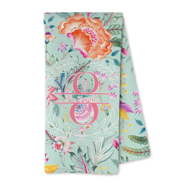 Custom Exquisite Chintz Kitchen Towel - Microfiber (Personalized)