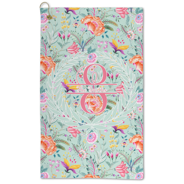 Custom Exquisite Chintz Microfiber Golf Towel (Personalized)