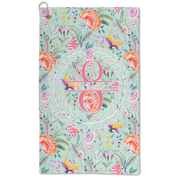 Custom Exquisite Chintz Microfiber Golf Towel (Personalized)