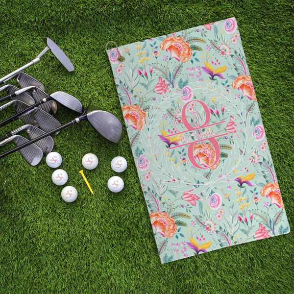Exquisite Chintz Microfiber Golf Towels - LIFESTYLE