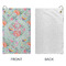 Exquisite Chintz Microfiber Golf Towels - Small - APPROVAL
