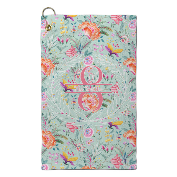 Custom Exquisite Chintz Microfiber Golf Towel - Small (Personalized)