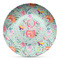 Exquisite Chintz Microwave & Dishwasher Safe CP Plastic Plate - Main