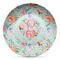Exquisite Chintz Microwave Safe Plastic Plate - Composite Polymer (Personalized)