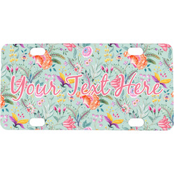 Exquisite Chintz Mini/Bicycle License Plate (Personalized)