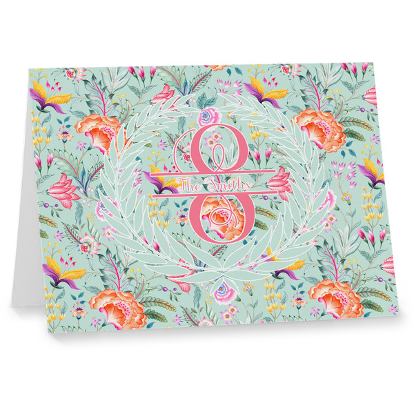 Custom Exquisite Chintz Note cards (Personalized)