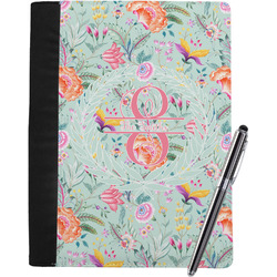 Exquisite Chintz Notebook Padfolio - Large w/ Name and Initial