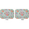 Exquisite Chintz Octagon Placemat - Double Print Front and Back