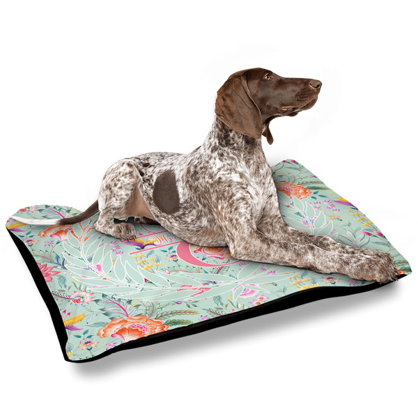 Exquisite Chintz Outdoor Dog Beds - Large - IN CONTEXT