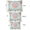 Exquisite Chintz Outdoor Dog Beds - SIZE CHART