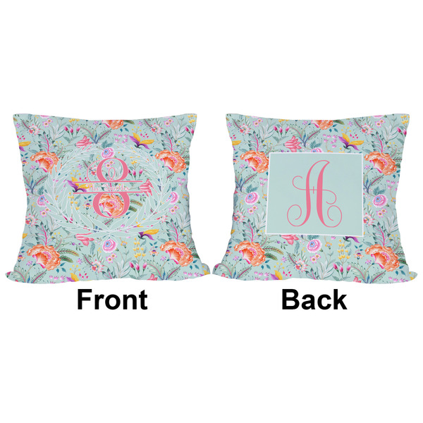 Exquisite Chintz Outdoor Pillow - 16x16
