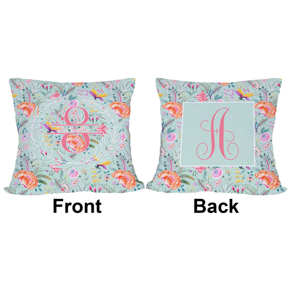 Exquisite Chintz Outdoor Pillow - 18x18