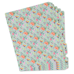 Exquisite Chintz Binder Tab Divider Set (Personalized)