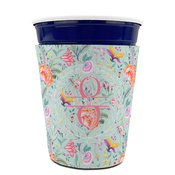 Exquisite Chintz Party Cup Sleeves - without bottom - FRONT (on cup)