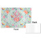 Exquisite Chintz Disposable Paper Placemat - Front & Back