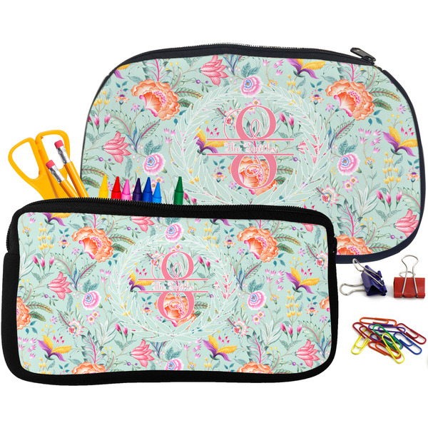 Exquisite Chintz Pencil / School Supplies Bags Small and Medium