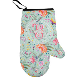 Exquisite Chintz Oven Mitt (Personalized)