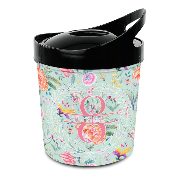 Custom Exquisite Chintz Plastic Ice Bucket (Personalized)