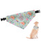 Exquisite Chintz Dog Bandana - XLarge (Personalized)
