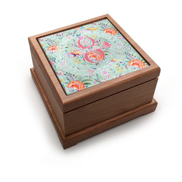 Custom Exquisite Chintz Pet Urn (Personalized)