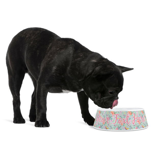 Exquisite Chintz Plastic Pet Bowls - Medium - LIFESTYLE