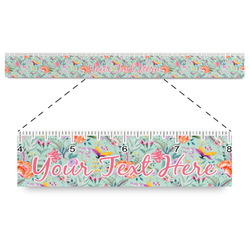 Exquisite Chintz Plastic Ruler - 12" (Personalized)