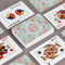 Exquisite Chintz Playing Cards - Front & Back View