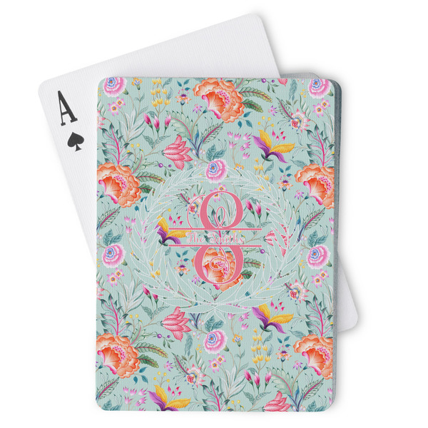 Custom Exquisite Chintz Playing Cards (Personalized)