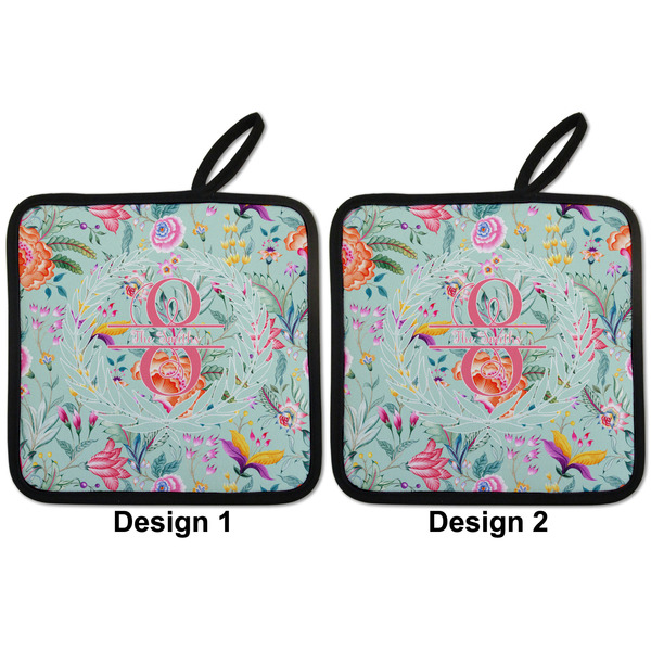 Exquisite Chintz Pot Holders - Set of 2 APPROVAL