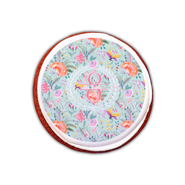 Exquisite Chintz Printed Icing Circle - XSmall - On Cookie