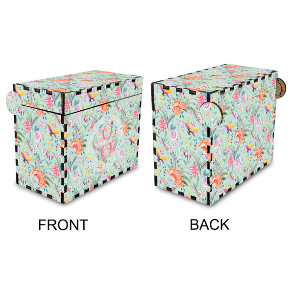 Exquisite Chintz Recipe Box - Full Color - Approval