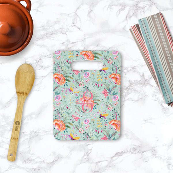 Exquisite Chintz Rectangle Trivet with Handle - LIFESTYLE