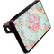 Exquisite Chintz Rectangular Car Hitch Cover w/ FRP Insert (Angle View)