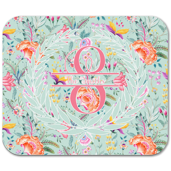 Exquisite Chintz Rectangular Mouse Pad - APPROVAL
