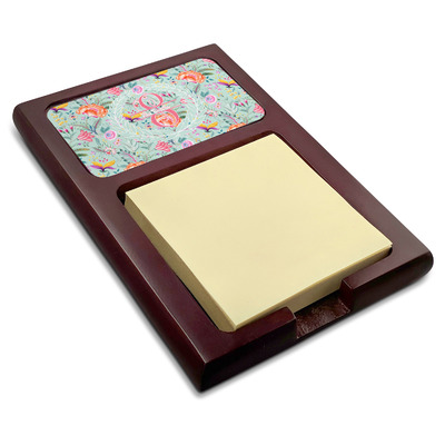 Exquisite Chintz Red Mahogany Sticky Note Holder (Personalized)