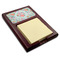 Exquisite Chintz Red Mahogany Sticky Note Holder - Angle