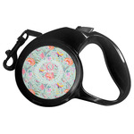 Exquisite Chintz Retractable Dog Leash - Small (Personalized)