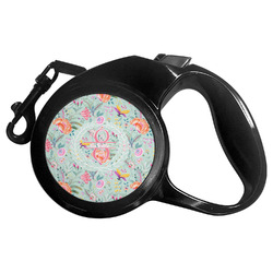 Exquisite Chintz Retractable Dog Leash - Small (Personalized)