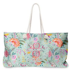 Exquisite Chintz Large Tote Bag with Rope Handles (Personalized)