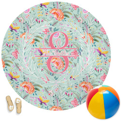 Exquisite Chintz Round Beach Towel (Personalized)