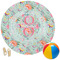 Exquisite Chintz Round Beach Towel (Personalized)