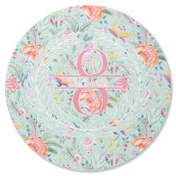 Exquisite Chintz Round Rubber Backed Coaster (Personalized)