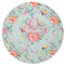 Exquisite Chintz Round Rubber Backed Coaster (Personalized)