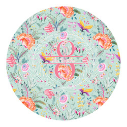Exquisite Chintz Round Decal - Small (Personalized)