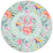 Exquisite Chintz Round Mousepad - APPROVAL
