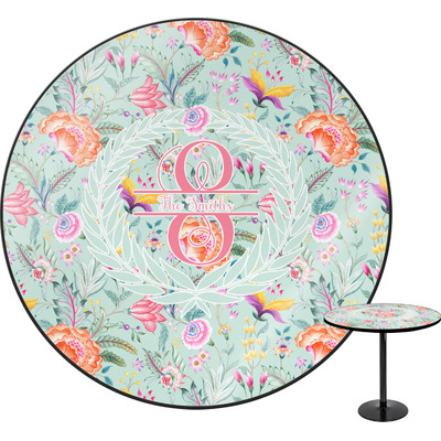Exquisite Chintz Round Table - 24" (Personalized)