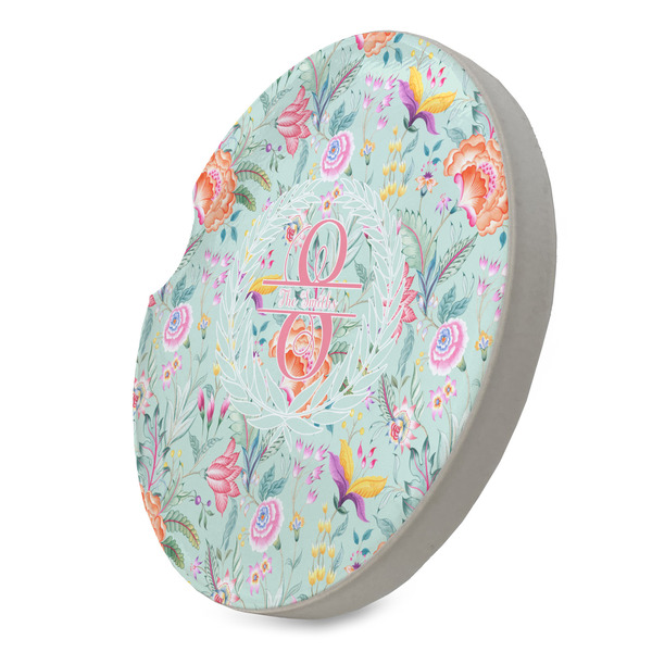 Exquisite Chintz Sandstone Car Coaster - STANDING ANGLE