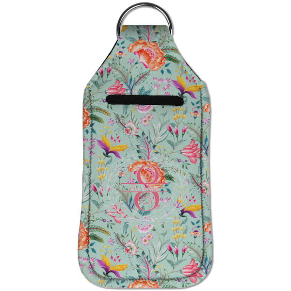 Exquisite Chintz Sanitizer Holder Keychain - Large (Front)