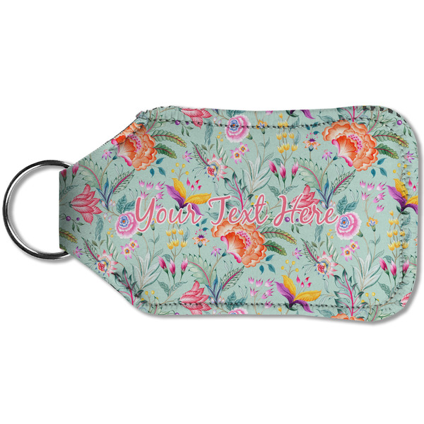 Exquisite Chintz Sanitizer Holder Keychain - Small (Back)