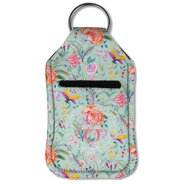 Exquisite Chintz Sanitizer Holder Keychain - Small (Front Flat)